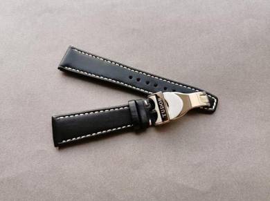 TUDOR Black Bay 58 & 41 Black Leather Watch Strap