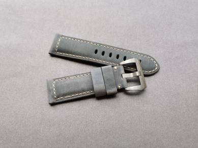 Paneraipam 24mm Green Leather Watch Strap