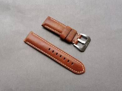 Paneraipam 24mm Saddle Tan Color Watch Strap