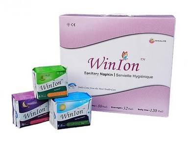 Winion Sanitary Pads Dynamic Mix Box (19 packs)