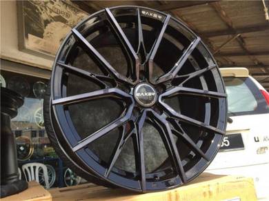 RAXER CR VOX105 18 GlossBlack Mercs VW VELLFIRE