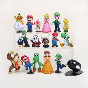 Super Mario Bros figures Toys Yoshi peach princess