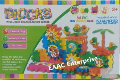 Animals Gear Spin Building Block Brick