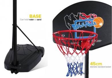 Adult Adjustable Height Basketball Stand 165-305cm