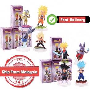 Dragon Ball Super Freeza Goku Trunks Beerus 4pcs