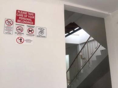 Bilik Sewa / Room Rental Di Sembulan 112 Di Lorong Sanzac