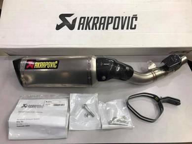 Akrapovic Slip On Titanium ~ Kawasaki Z800 Abs