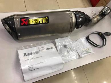 Akrapovic Slip On Titanium ~ Kawasaki Z800 Abs