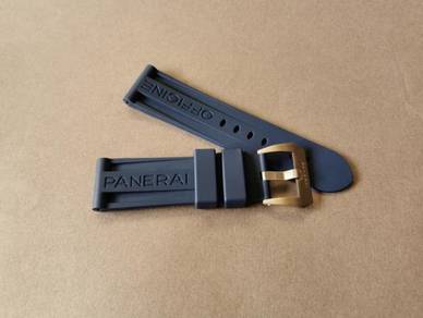 PANERAIPAM 24mm Blue Rubber Watch Strap