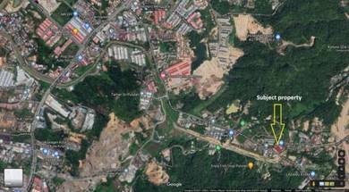 Vacant Land Roadside Jalan Pulutan Menggatal Pan Borneo Warehouse