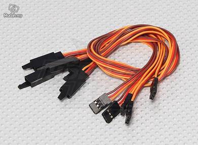 30CM Servo Lead Extention (JR) with hook 26AWG