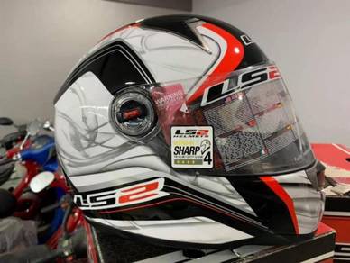 LS2 Helmet Fullface ~ Double Visior ~Khm Kian Huat
