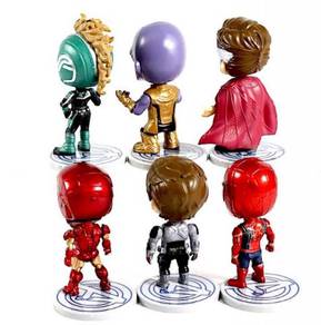 Avengers Q version Ironman Captain Marvel Thanos
