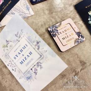 Custom Wedding Doorgift Fridge magnet (Tebal)