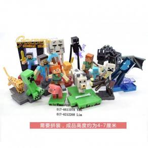 FG10018A Minecraft Mini Figures Cake Decoration