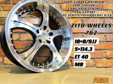 Zito wheels 18inc harrier accord cx5 x70 x50 mazda