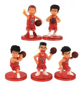 Anime Slam Dunk Hanamichi Sakuragi Rukawa Kaede