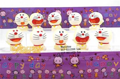 Doreamon Cute Figurine Play Set Cake Decoration