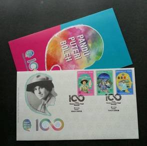 First Day Cover 100 Tahun Pandu Puteri Msia 2016