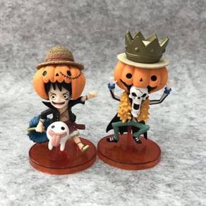 One Piece WFC Halloween Luffy Sanji Chopper 9pcs