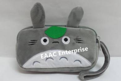 Cute Cartoon Totoro Plush Pencil Box Case