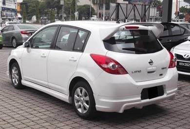 Nissan latio oem impul body kit with paint bodykit