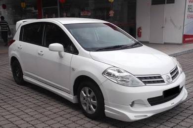 Nissan latio oem impul body kit with paint bodykit