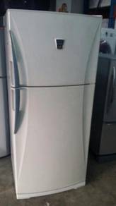 Big Sejuk Refrigerator Ice Freezer Sharp Peti Ais