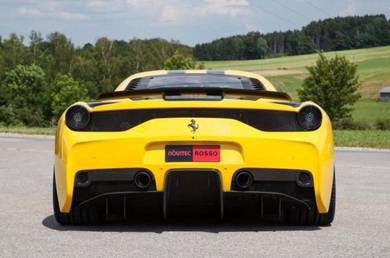 Ferrari 458 carbon fiber spoiler Novitec style
