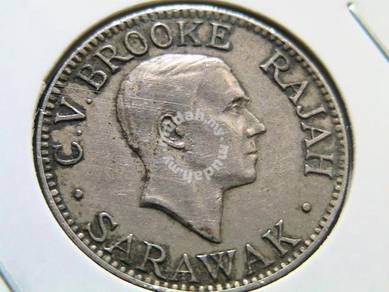 10 Cent 1927 Rajah C.V. Brooke Sarawak