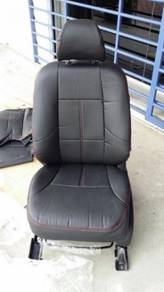 Proton waja seat cover semi cavas leather