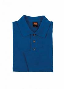 Borong Tshirt Kolar Polo Plain Long Sleeve HC09