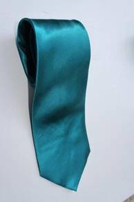 JT10 Green Top Quality Solid Formal Neck Tie