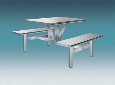Stainless Steel Canteen Table Sets - SS4ST-CH
