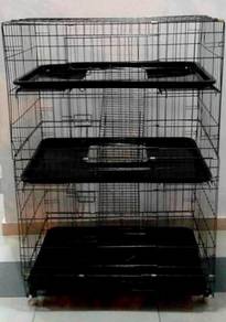 Sangkar kucing 3 tingkat - Pets for sale in Malaysia - Mudah.my