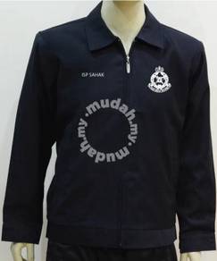 Corporate Jacket color Navy Blue, Pattern N