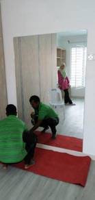 CERMIN WALL MIRROR l pasang cermin dinding