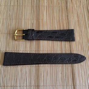 JB Champion Crocodile Leather Watch Strap 20mm