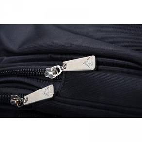 Laptop Bag All Black sulam Logo dan Tulisan