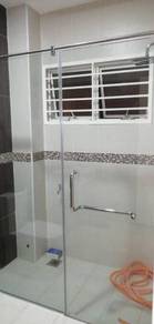SHOWER SCREEN l pasang dinding kaca mandian