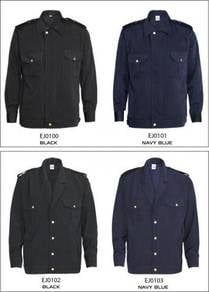 Executive Jacket Thick Microfibre Blue & Black