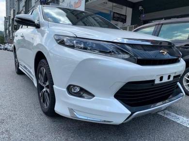 Toyota harrier bodykit modelista v2 with ekzos