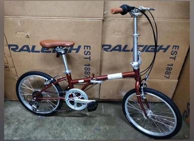 raleigh calypso folding bike