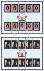Mint Sheetlet Diamond Jubilee Elizabeth II 2012