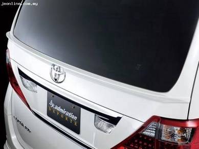 Alphard vellfire center spoiler admiration bodykit