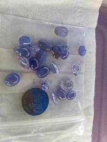 Tanzanite cobochon asli