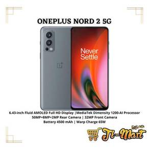 OnePlus Nord 2 [8GB/128GB] Ori Import Set