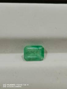 Permata zamrud colombia 1.14 carat