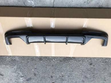 BMW F10 carbon fiber diffuser Vorsteiner
