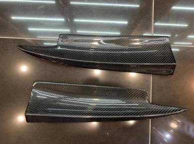 Mercedes W117 CLA45 carbon rear splitter